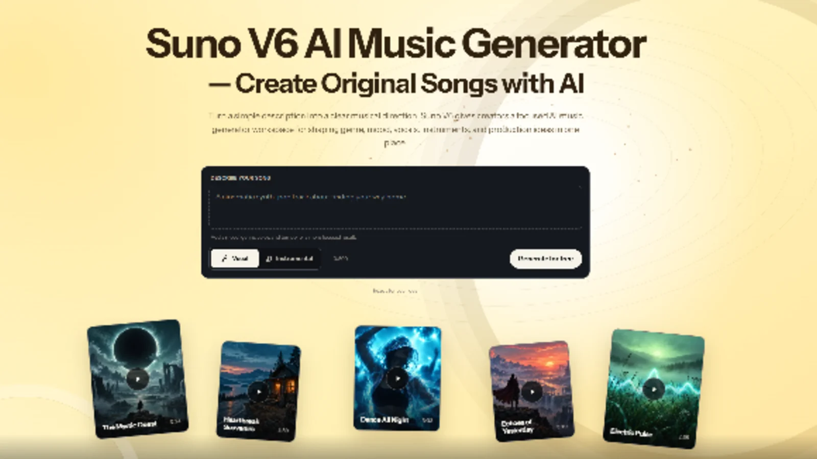 Suno V6