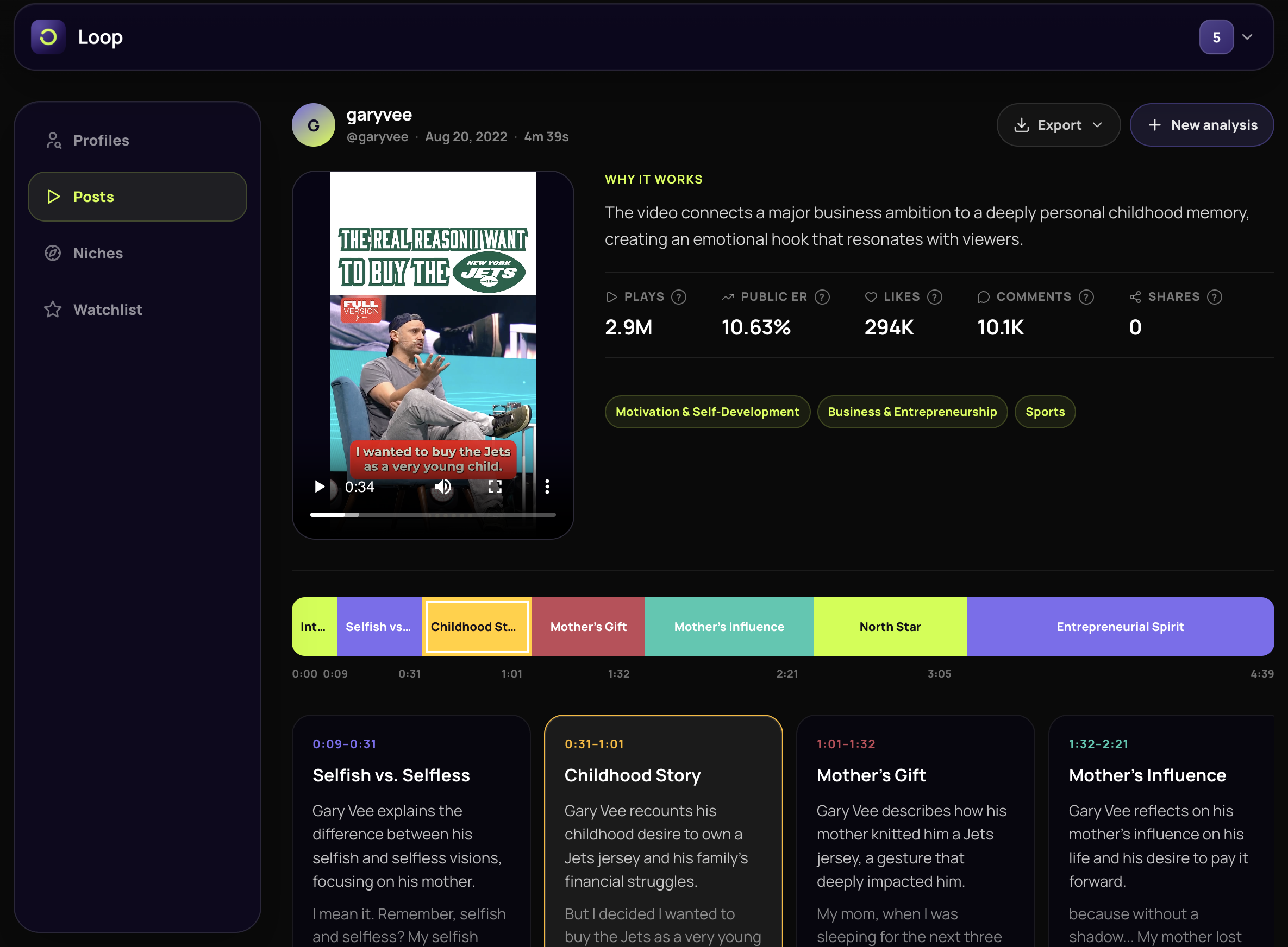Loop screenshot