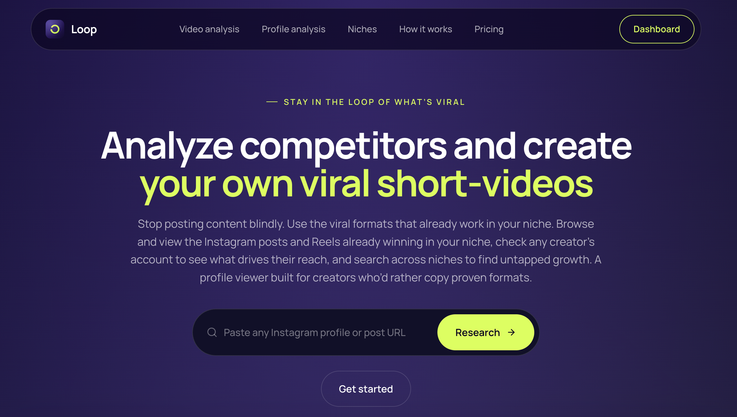 Loop screenshot