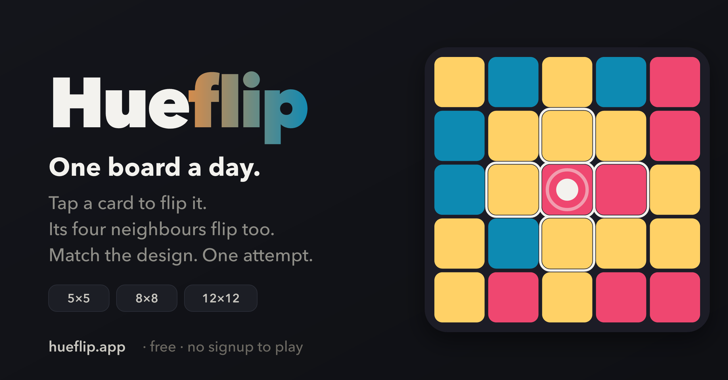 Hueflip screenshot